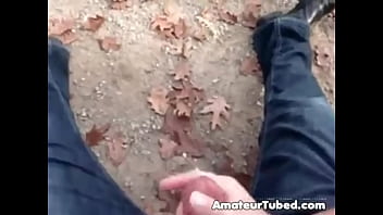 Titjob in Park Amateur