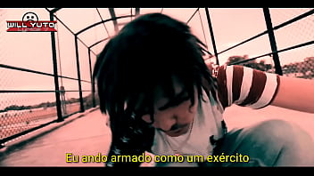 Lil Pump dizendo com o col&eacutegio