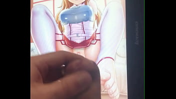 Asuna&#039s Feet Cum Tribute