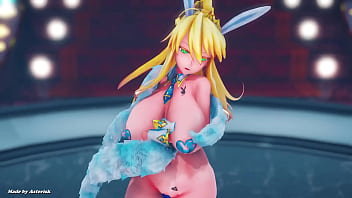 MMD R18 Good Night Kiss Artoria Pendragon Bunny