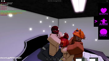 Some random girl gets threesome in roblox