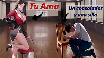 Joi anal, prepara tu consolador y una silla