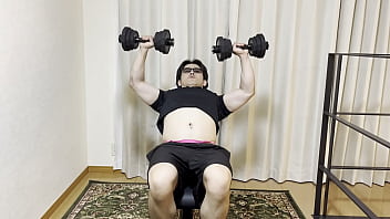 Incline dumbbel bench press