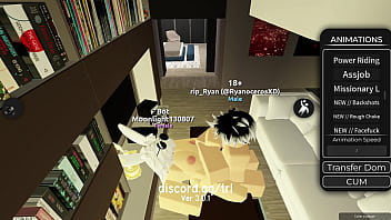 Roblox bunny slut gets fucked on the couch