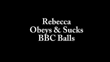 Rebecca Sucks Her Master&#039s Cock