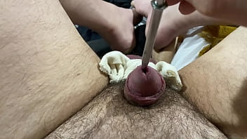 High and Sounding my Tiny Cock