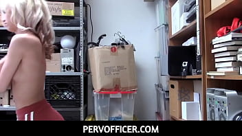 PervOfficerYoung Thief Agrees For fuck With Security Man Kitty Carrera