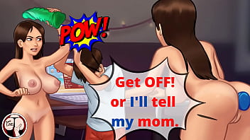 &quotStop beating me with that monster dildo. They are watching!&quot (Summertime Saga Jenny)