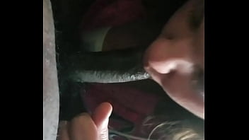 Sucking dick swallowing nut