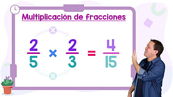 Multiplicaci&oacuten de fracciones