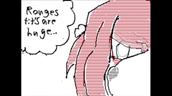 Rouge&#039s tits Knucles echidna (Nintendo DSi Animation)